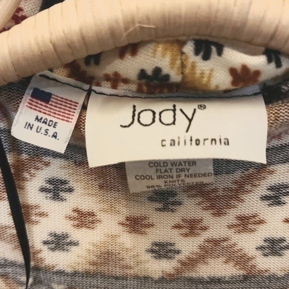 Jody california Aztec fringe cardigan size XL - Picture 3 of 4